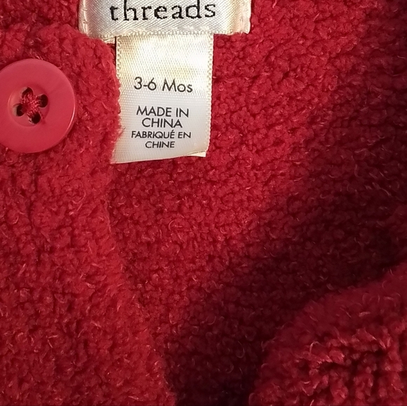 Infant Girl's Red Threads Sweater (3-6M) - Picture 4 of 5